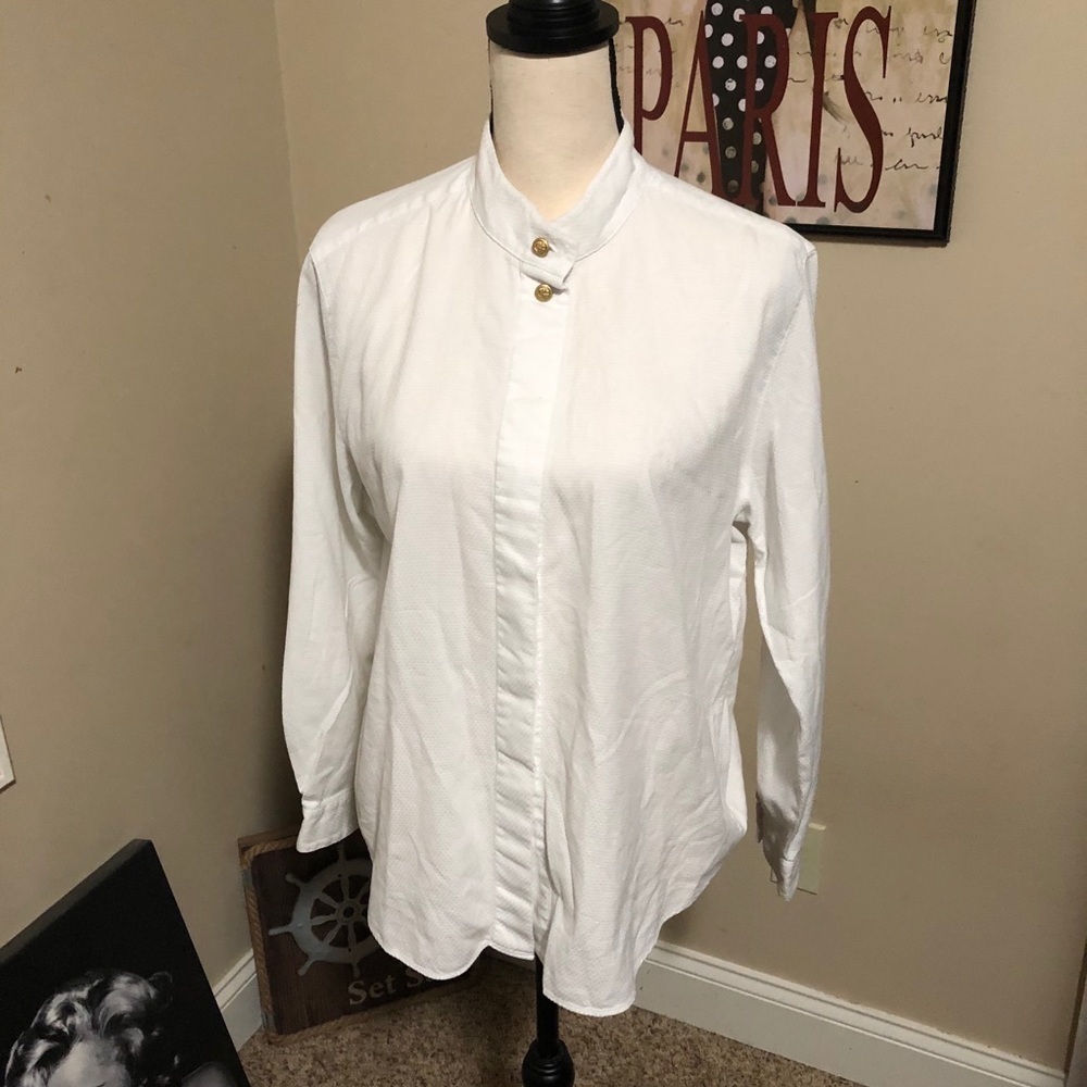 Pendleton Button-Up Blouse
